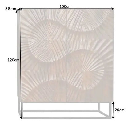 Wave Cabinet The Home Dekor
