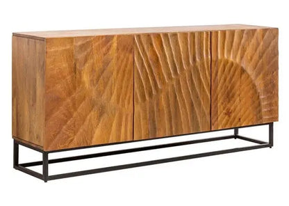 Wave sideboard 3 Door The Home Dekor