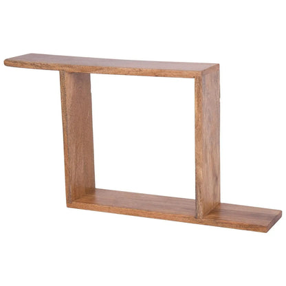 Solid Wood Z Design Wall Rack.